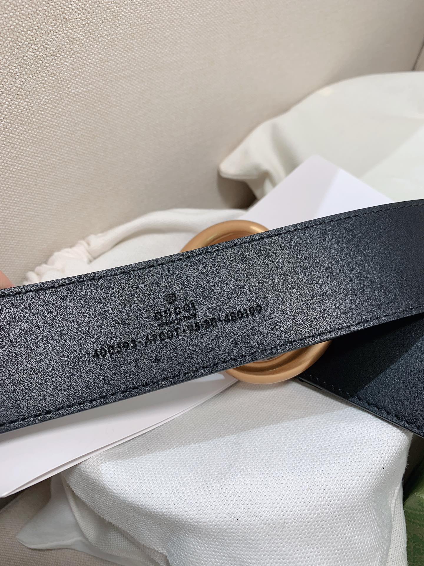 Gucci Male Basic Belt Cow Leather