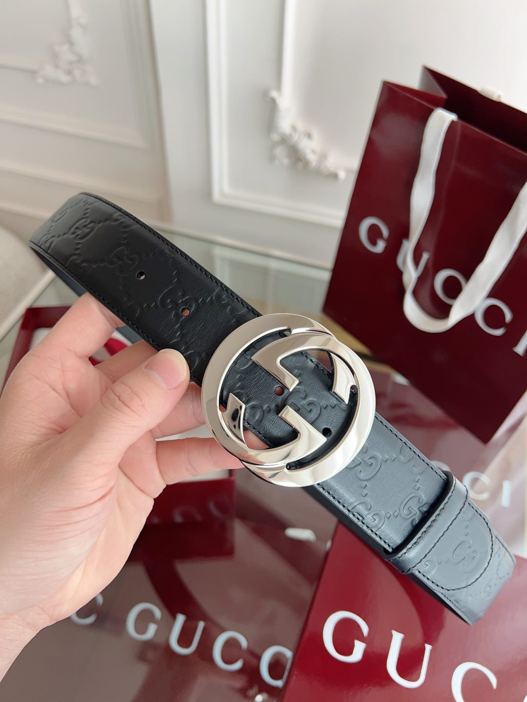 Gucci Basic Belt Black