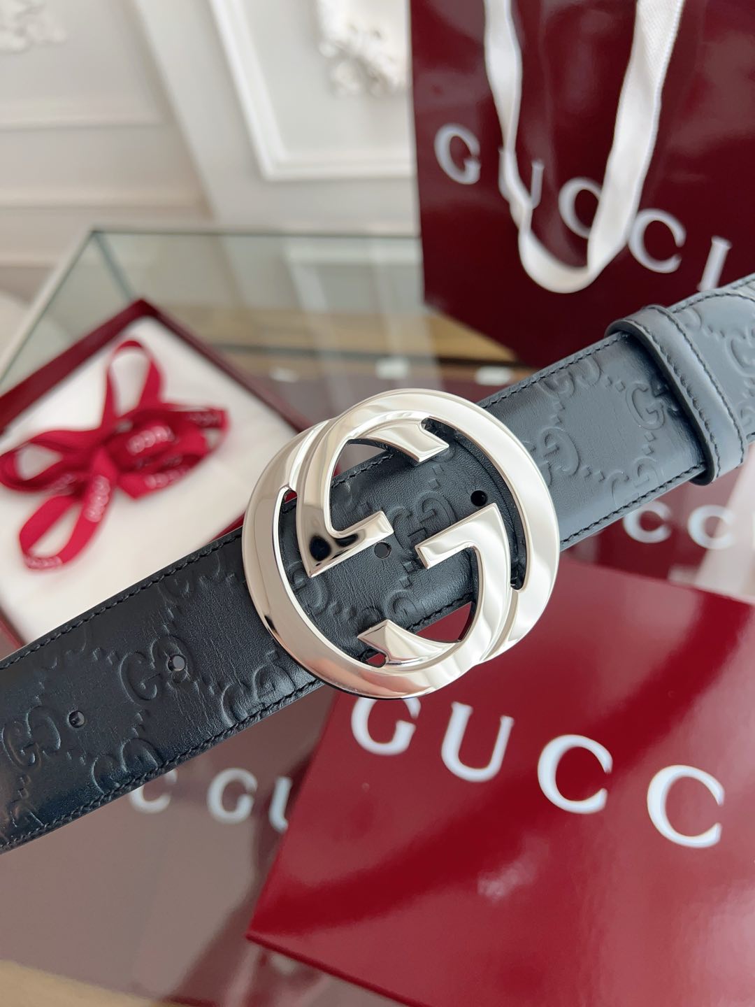 Gucci Basic Belt Black