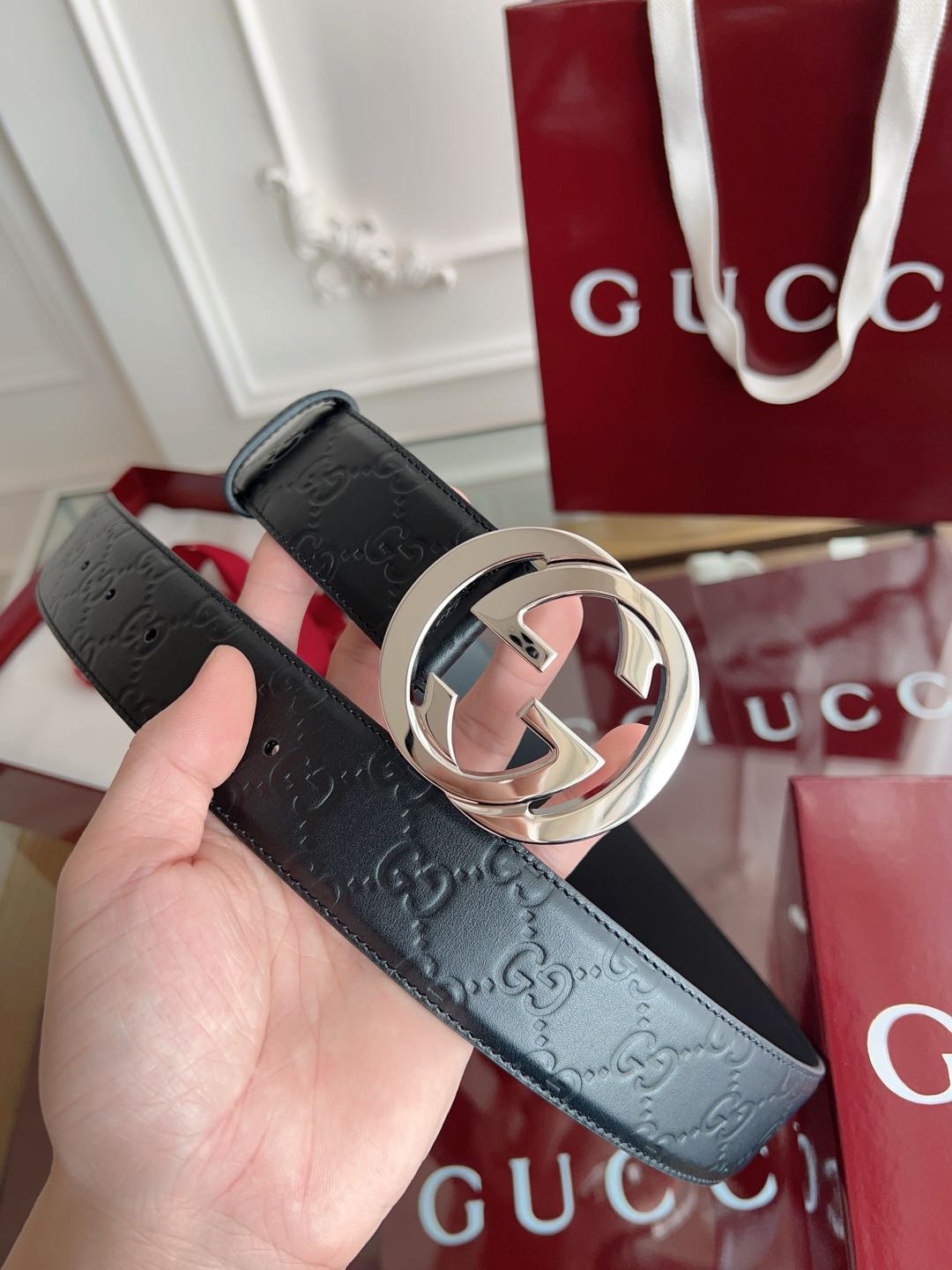 Gucci Basic Belt Black