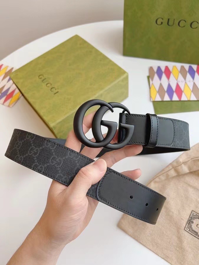 Gucci Basic Belt Cow Leather S-m-l