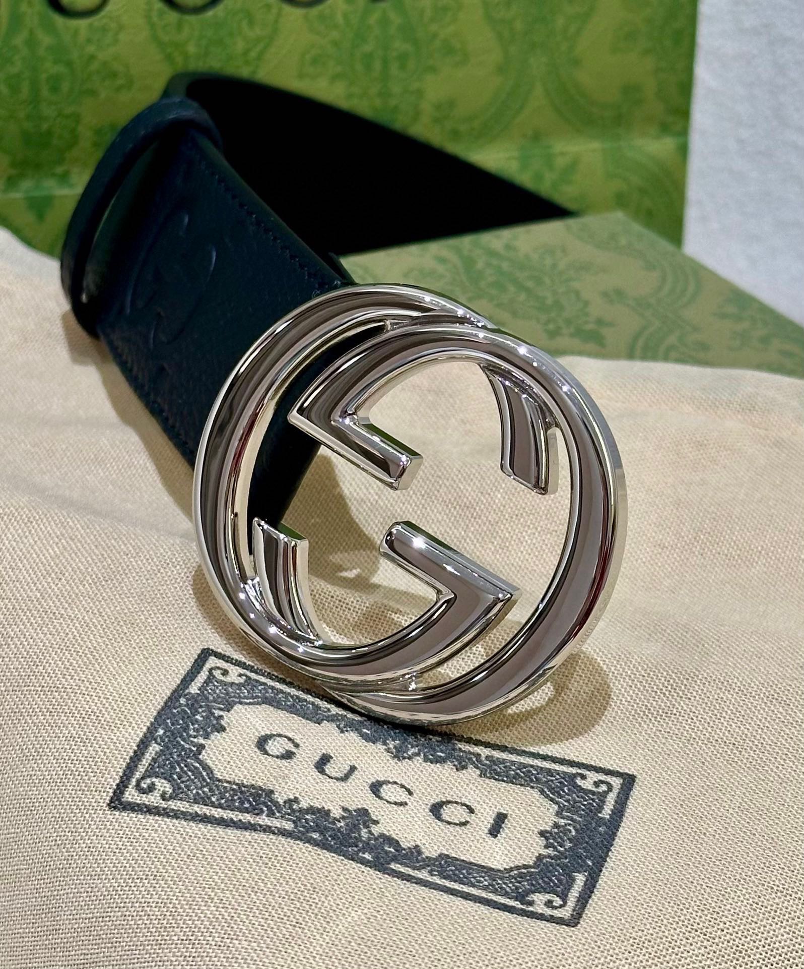 Gucci Basic Belt Cow Leather