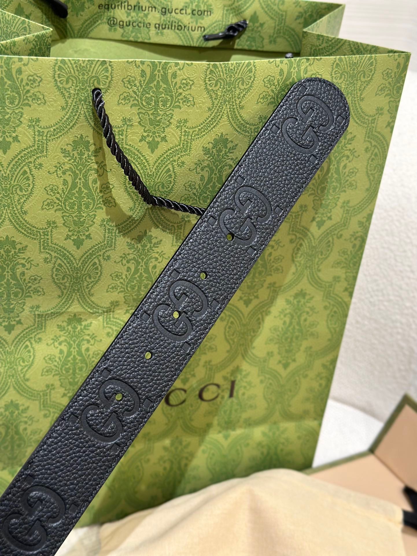 Gucci Basic Belt Cow Leather
