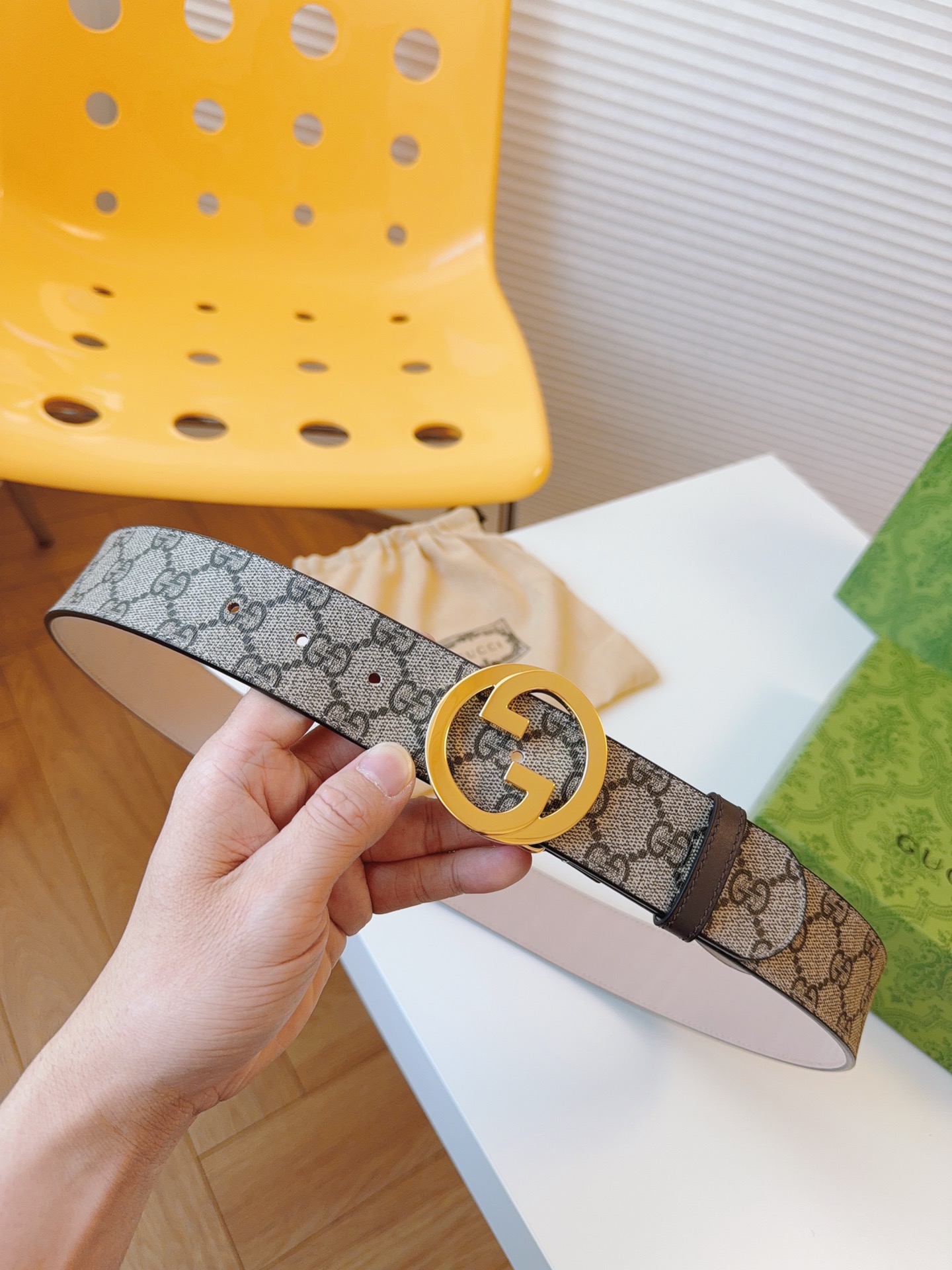 Gucci Leather Belt M