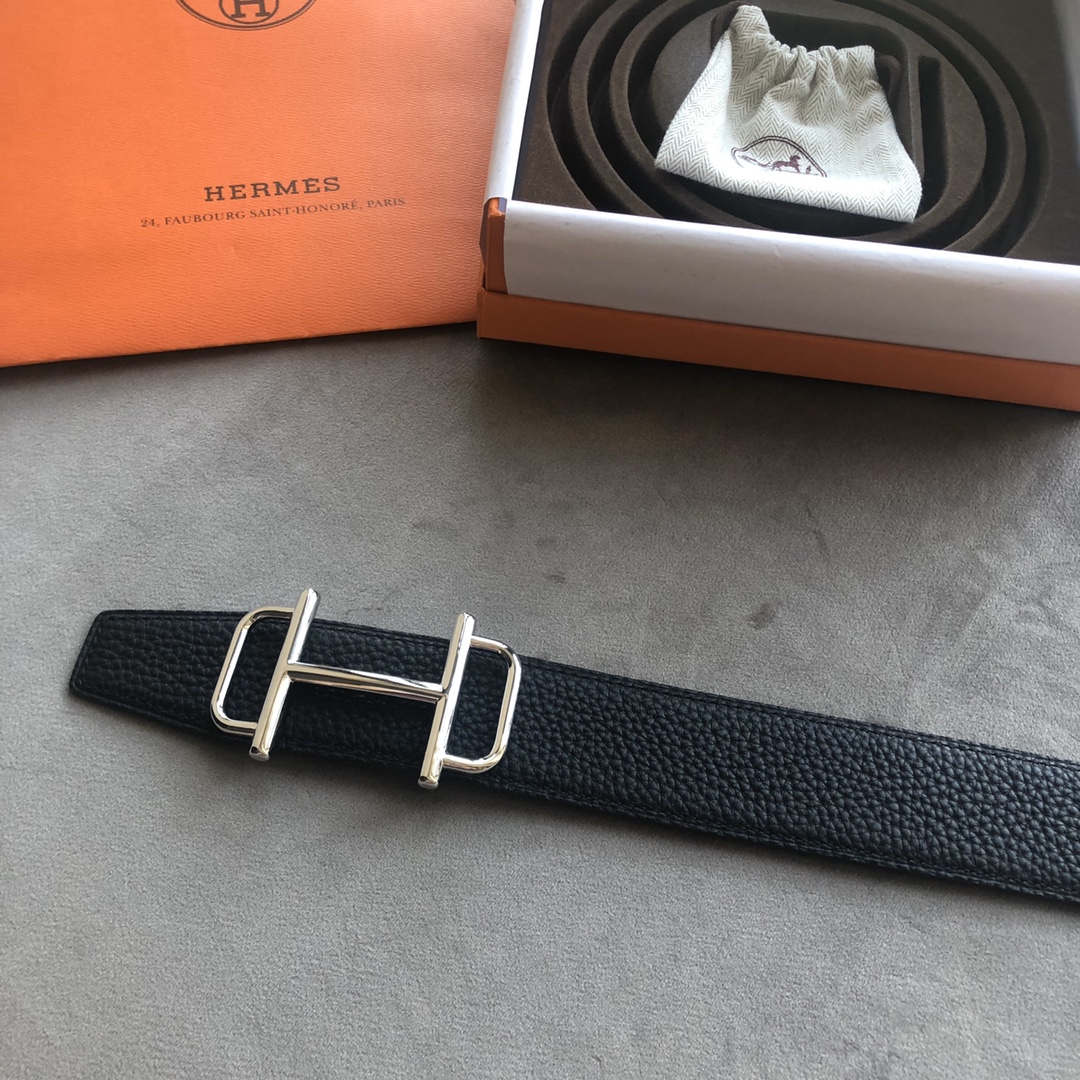 Hermès Leather Belt 38mm-s-m-l