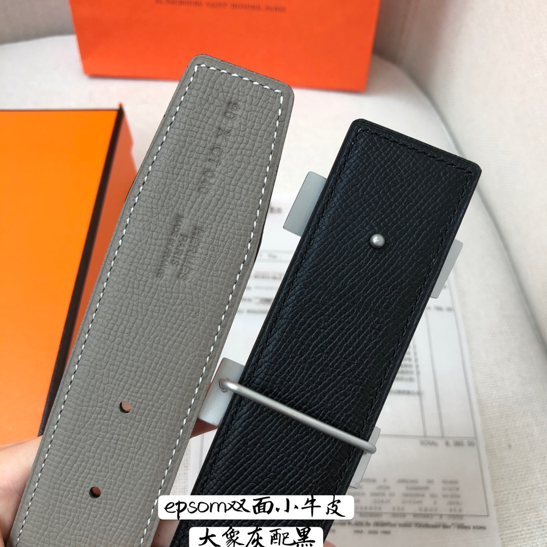 Hermès Male Basic Belt Cow Leather 38mm-s-m