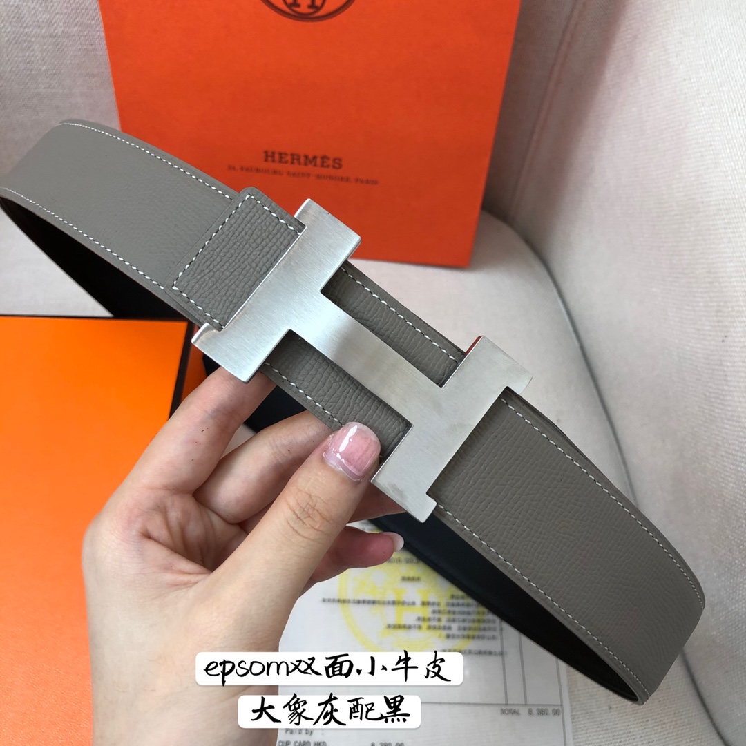 Hermès Male Basic Belt Cow Leather 38mm-s-m