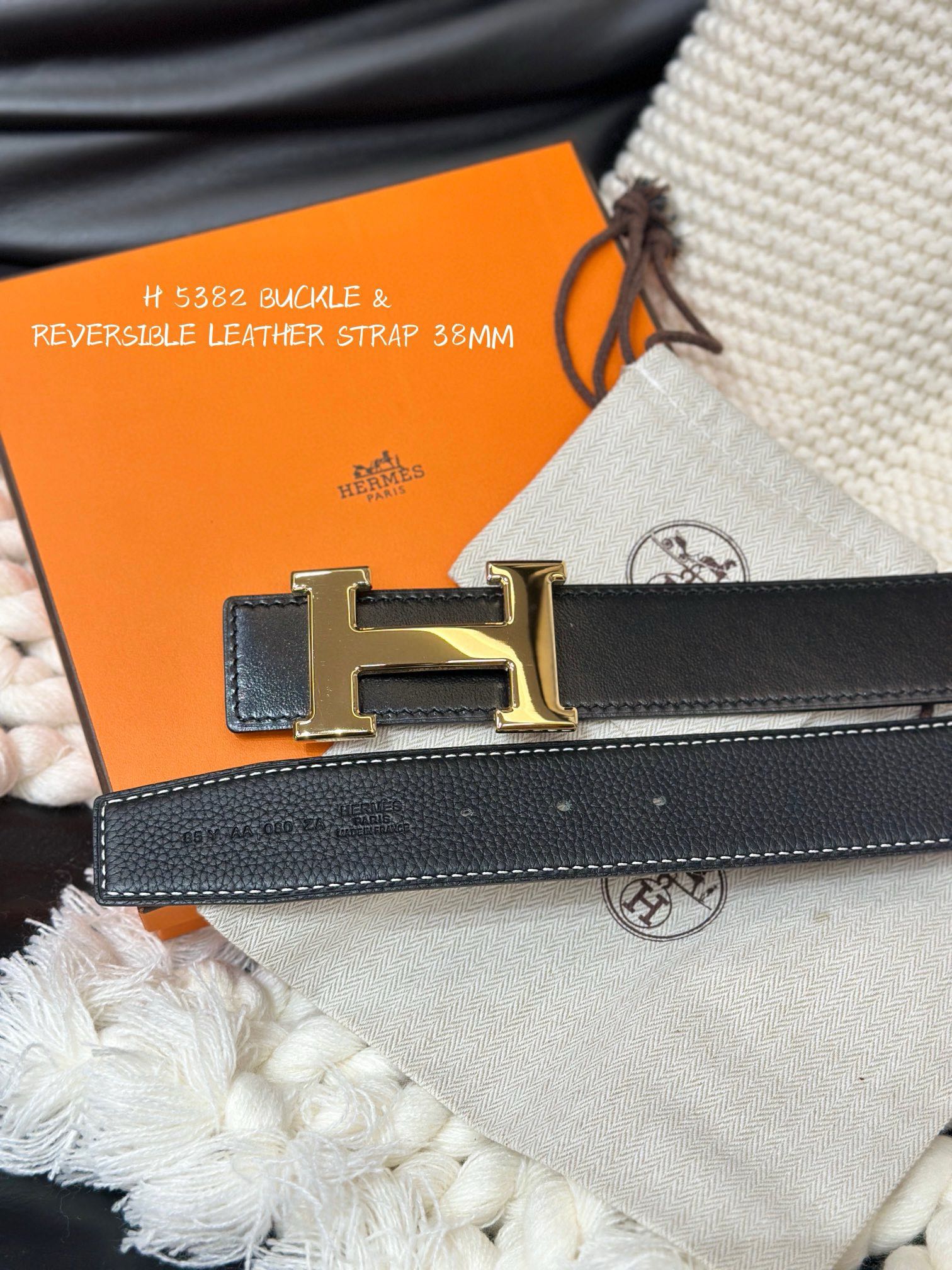 Hermès Basic Belt Cow Leather 38mm-s-m-l