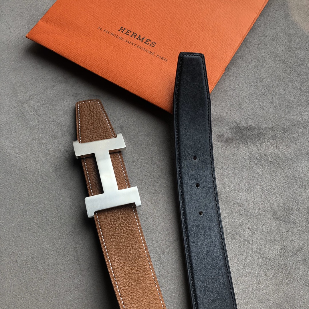 Hermès Male Basic Belt 38mm-s-m