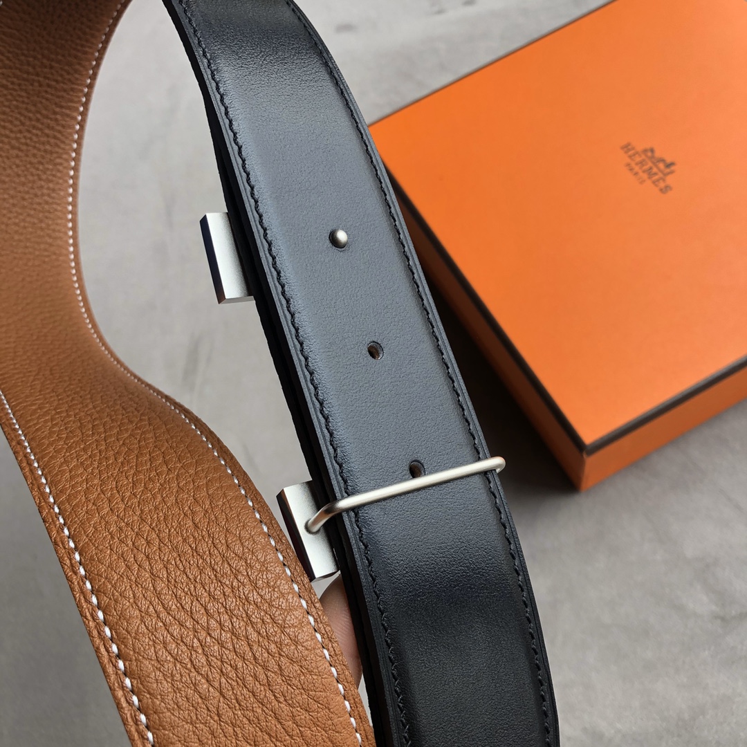 Hermès Male Basic Belt 38mm-s-m