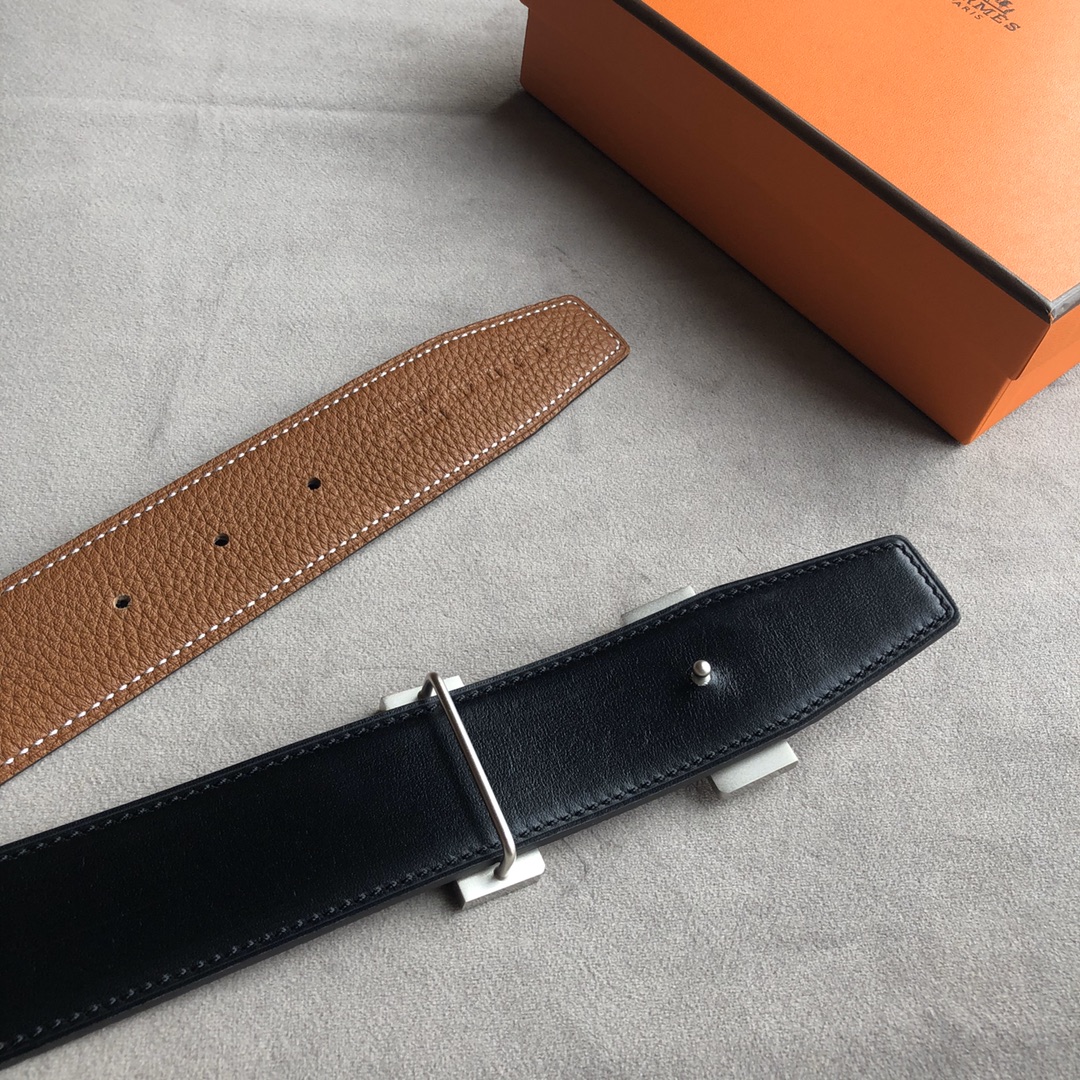 Hermès Male Basic Belt 38mm-s-m