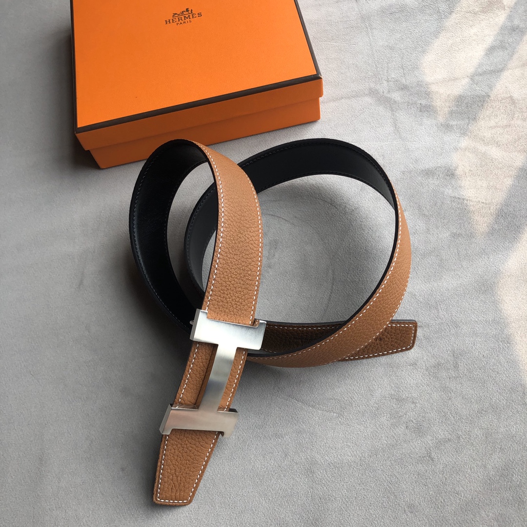Hermès Male Basic Belt 38mm-s-m