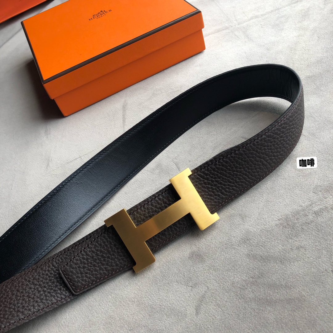Hermès Male Basic Belt 38mm-s-m