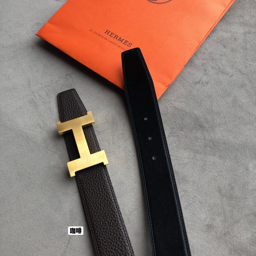 Hermès Male Basic Belt 38mm-s-m