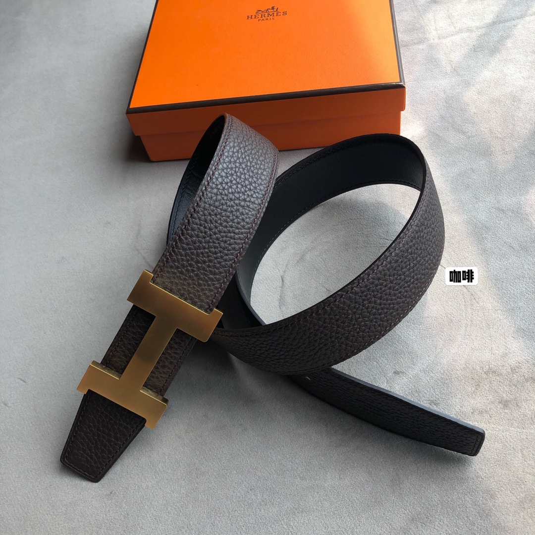 Hermès Male Basic Belt 38mm-s-m