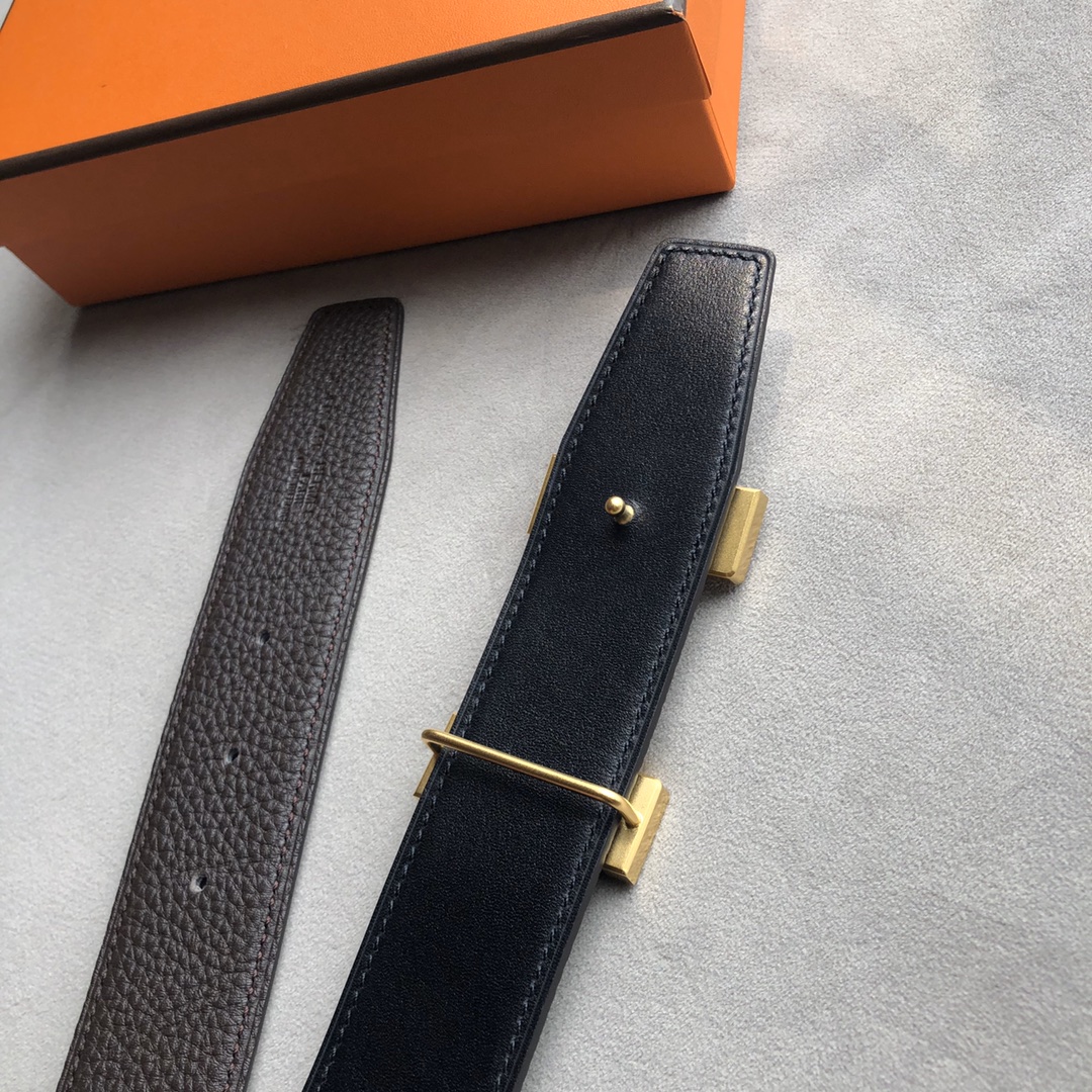 Hermès Male Basic Belt 38mm-s-m