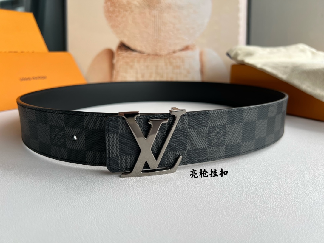 Louis Vuitton Basic Belt Cow Leather 40mm-s-m-l