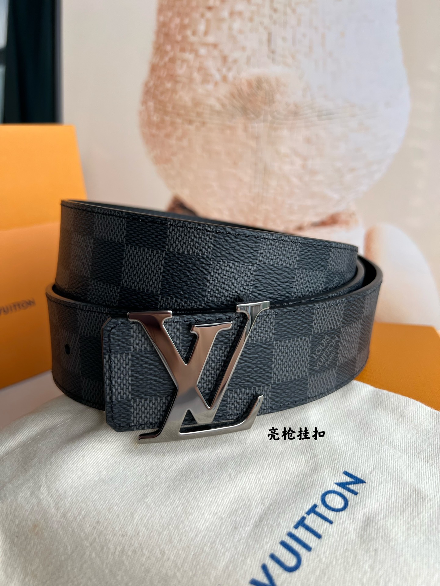 Louis Vuitton Basic Belt Cow Leather 40mm-s-m-l
