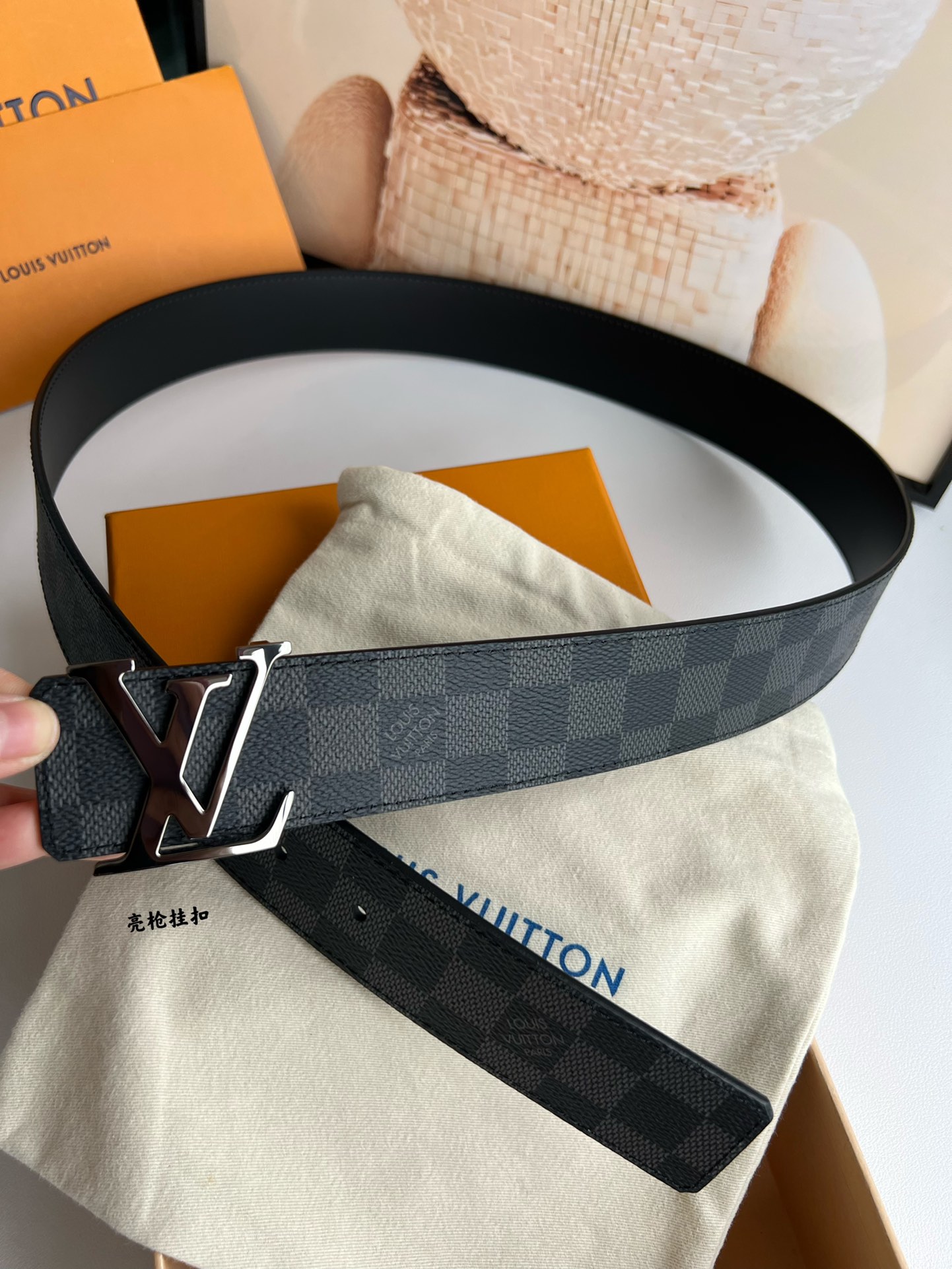 Louis Vuitton Basic Belt Cow Leather 40mm-s-m-l
