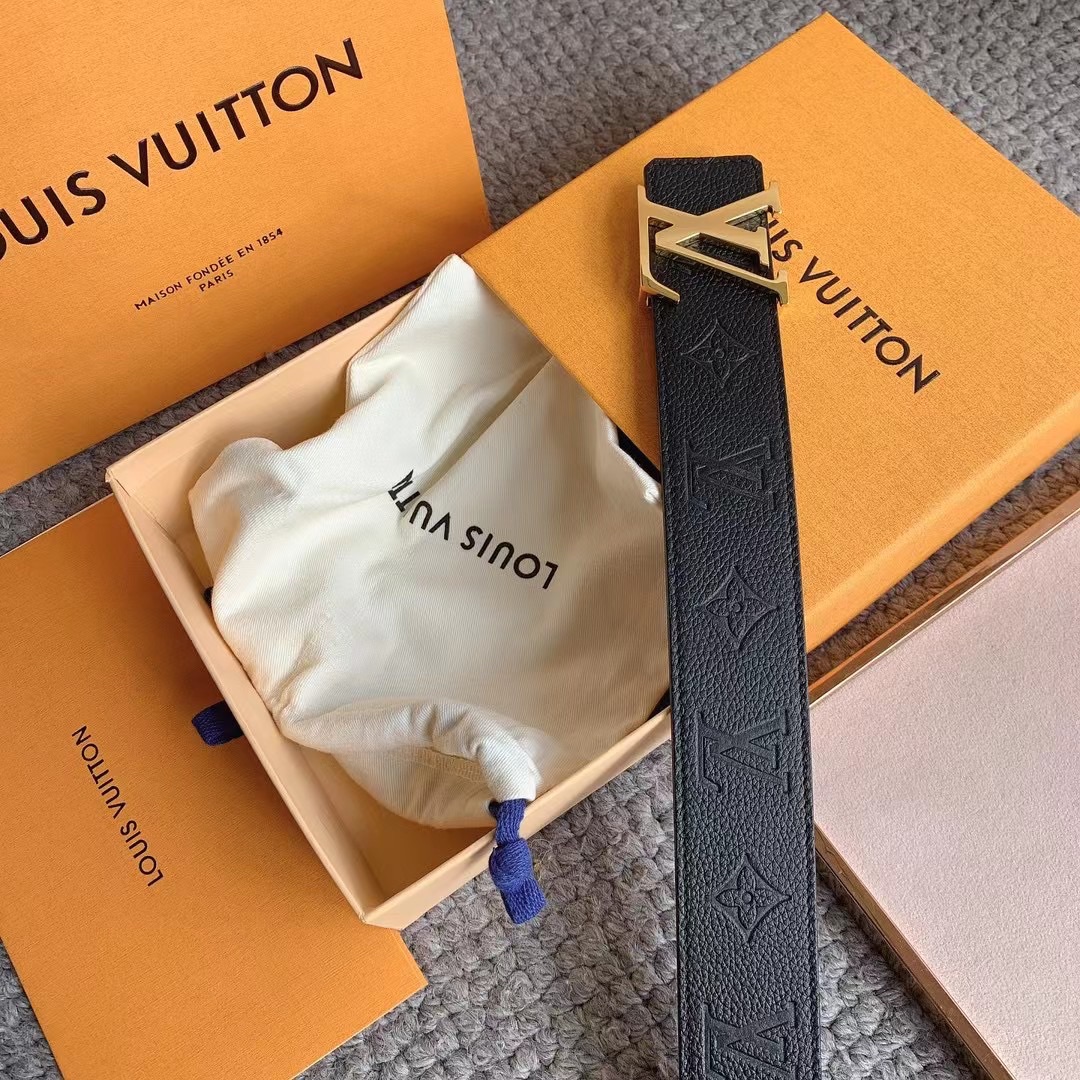 Louis Vuitton Basic Belt Cow Leather M-l