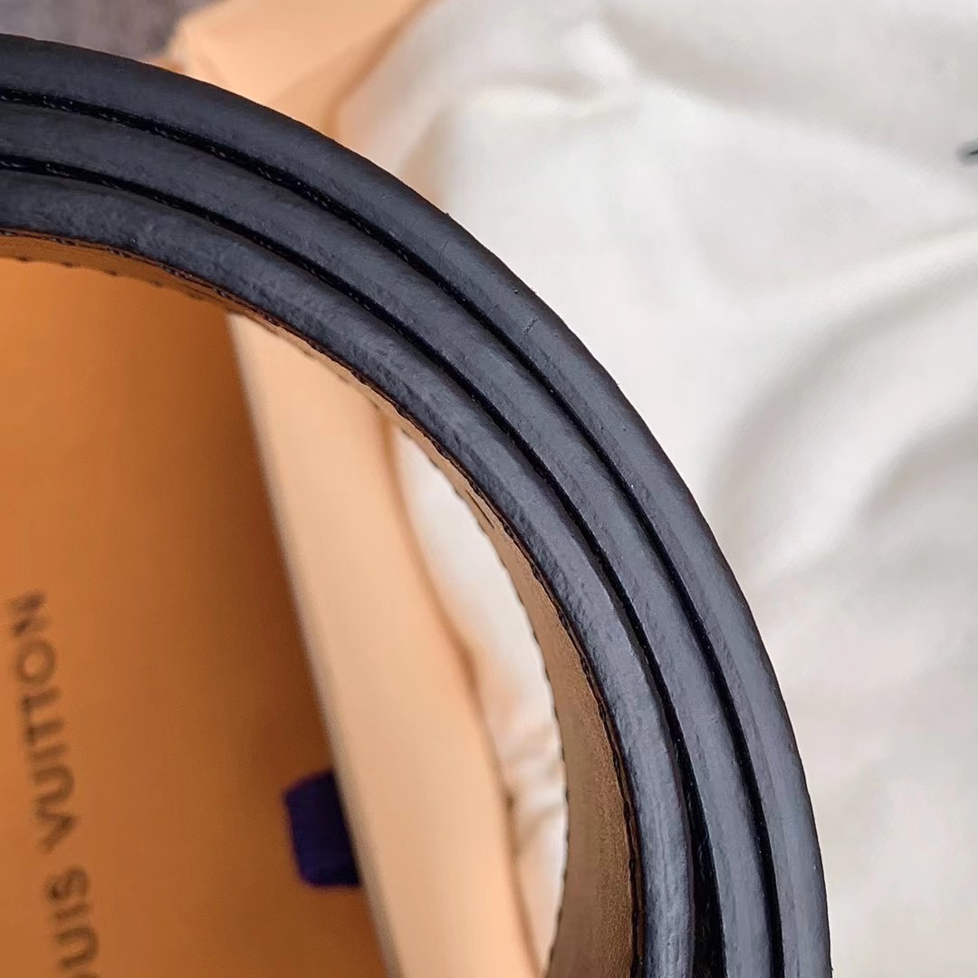 Louis Vuitton Basic Belt Cow Leather M-l