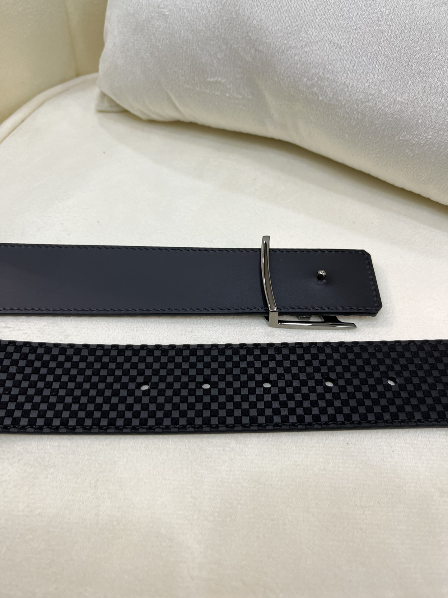 Louis Vuitton Basic Belt Cow Leather M-l