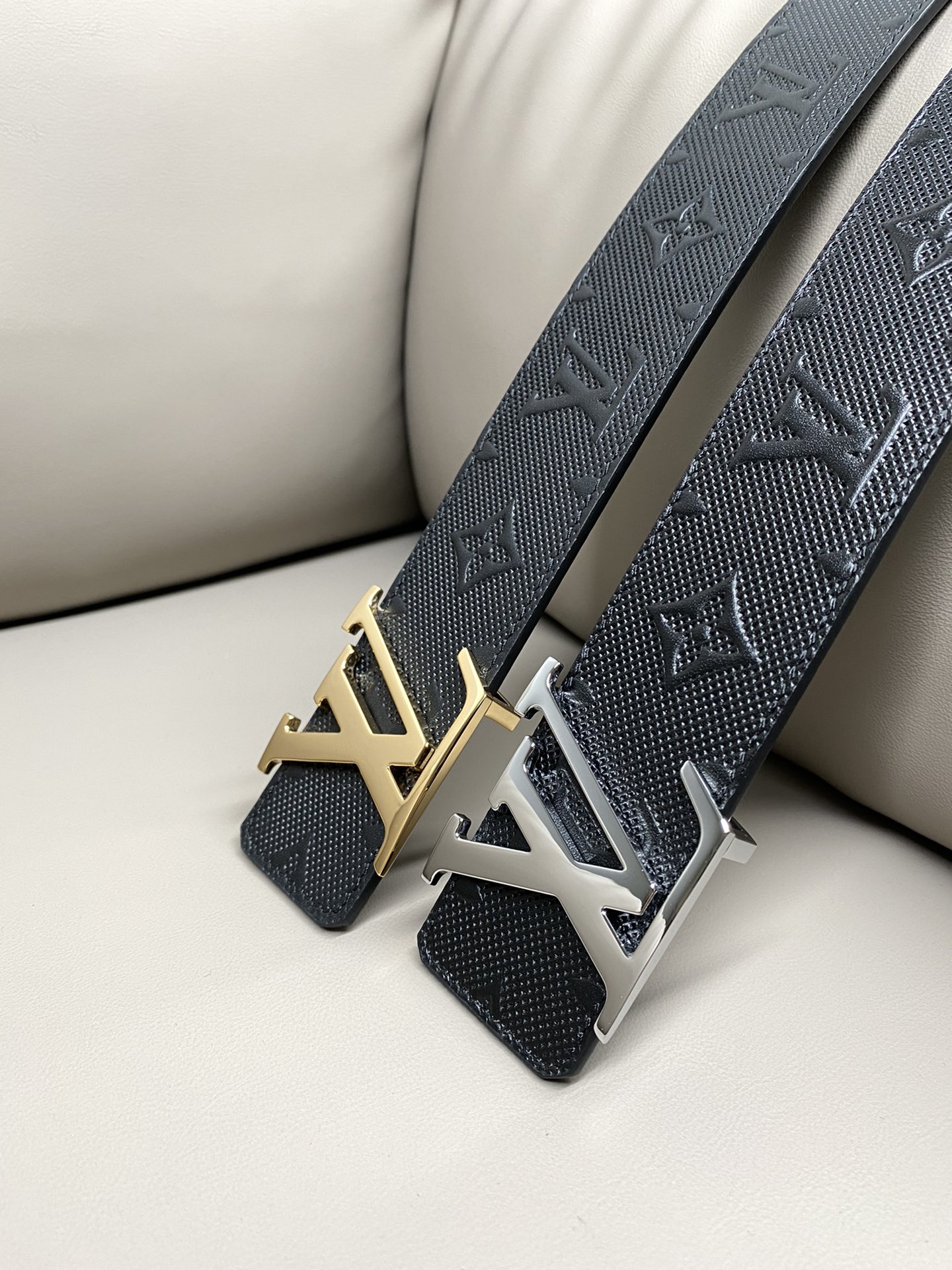 Louis Vuitton Basic Belt Cow Leather L