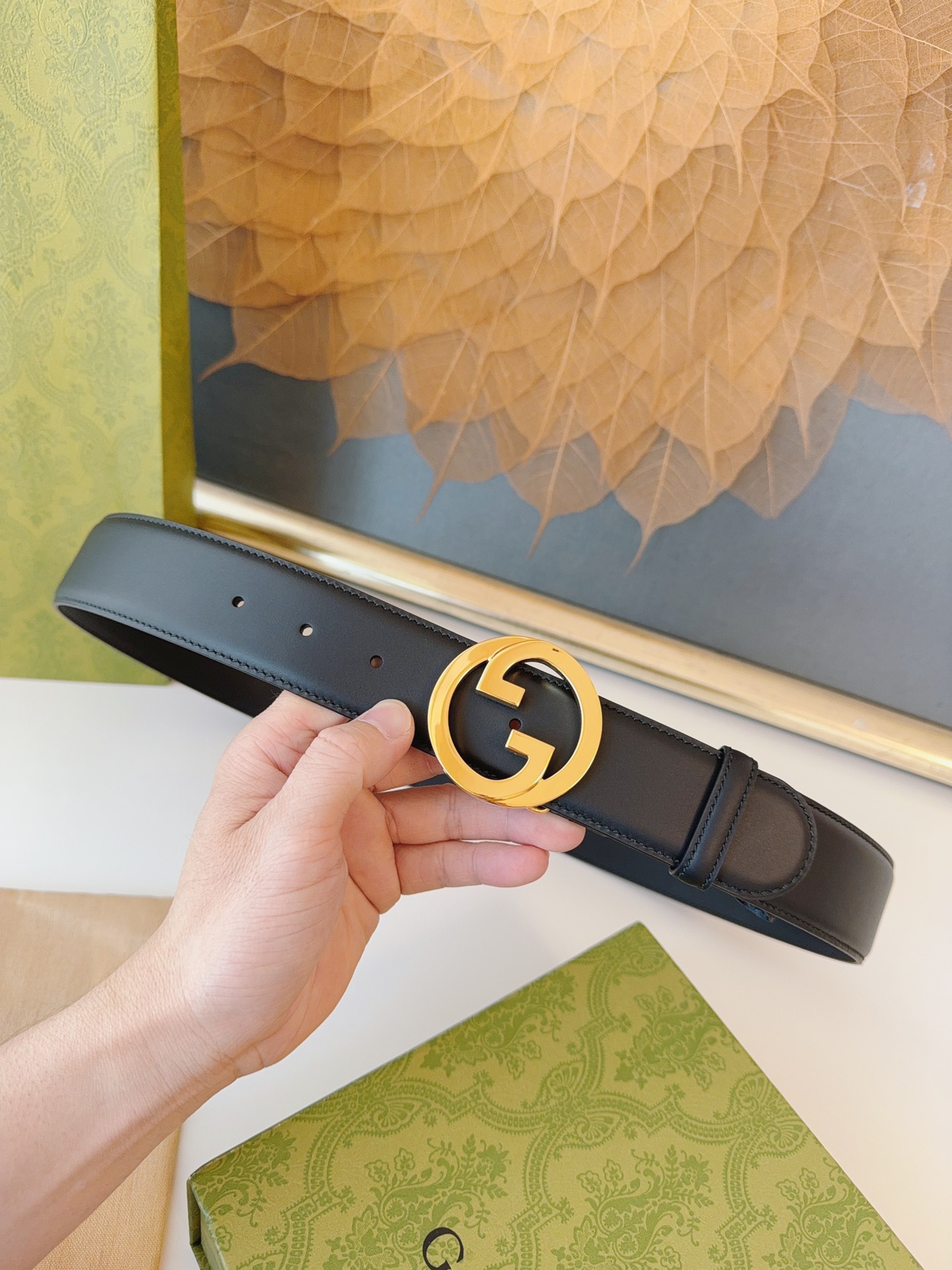 Gucci Basic Belt Black 13514-m