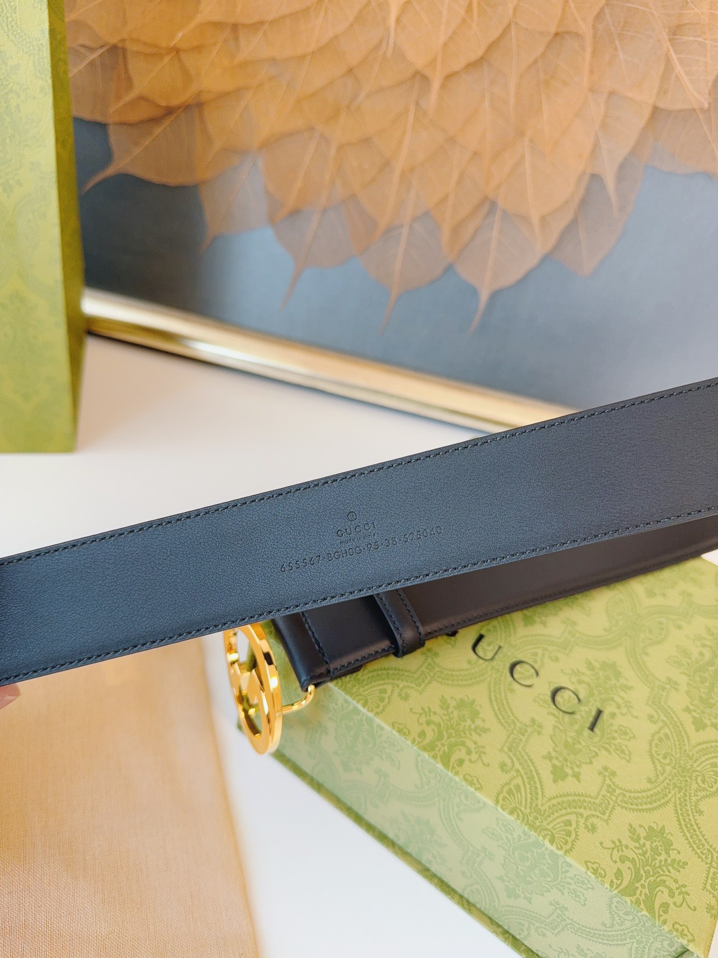 Gucci Basic Belt Black 13514-m