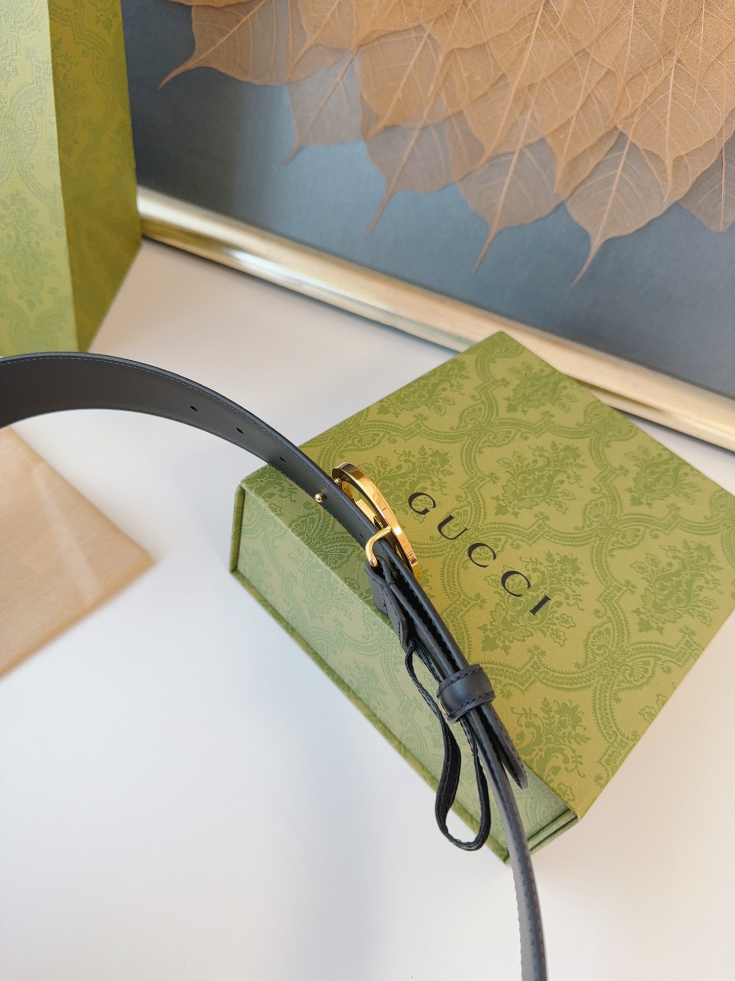 Gucci Basic Belt Black 13514-m