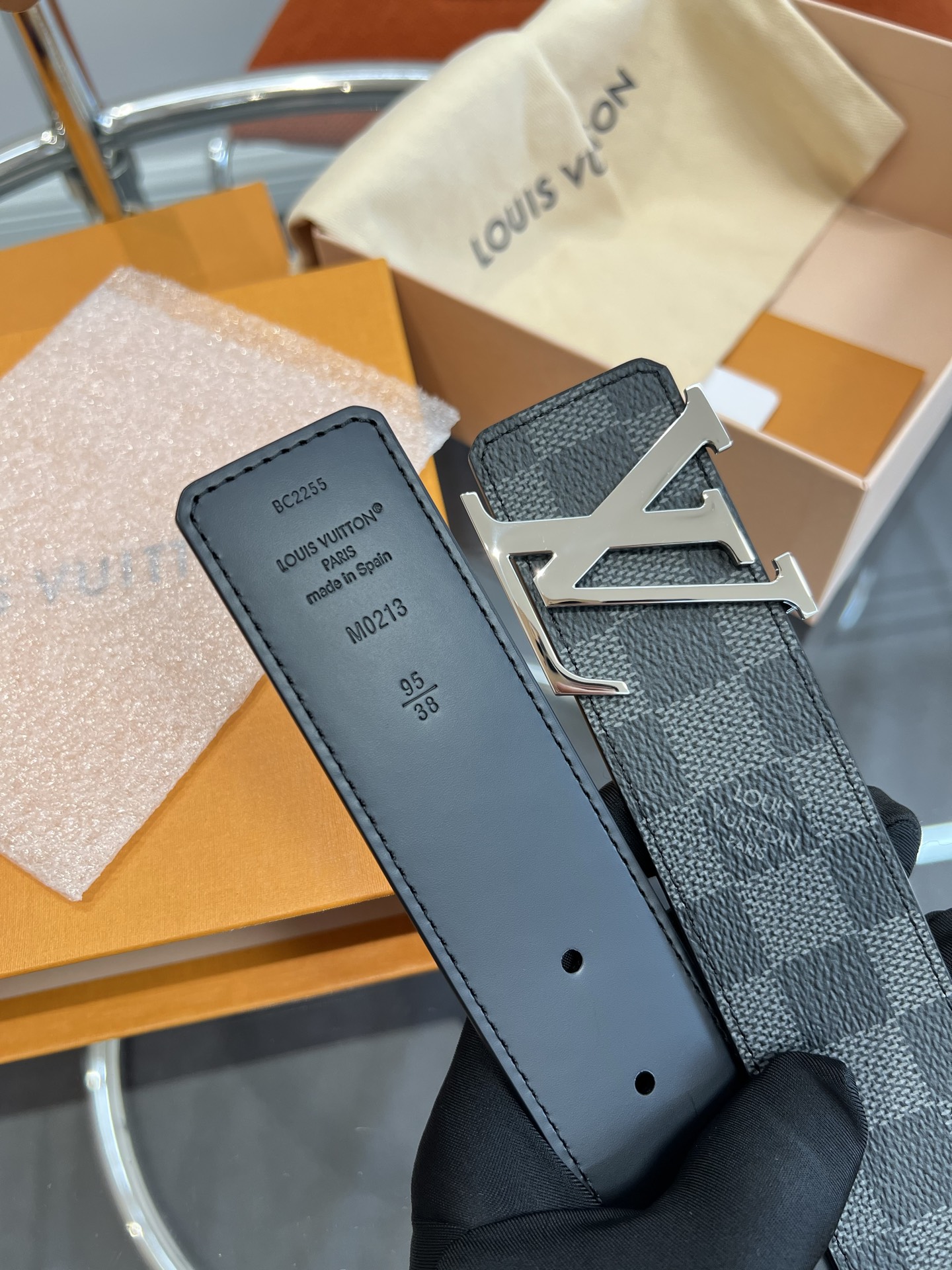 Louis Vuitton Basic Belt 40mm-m-l