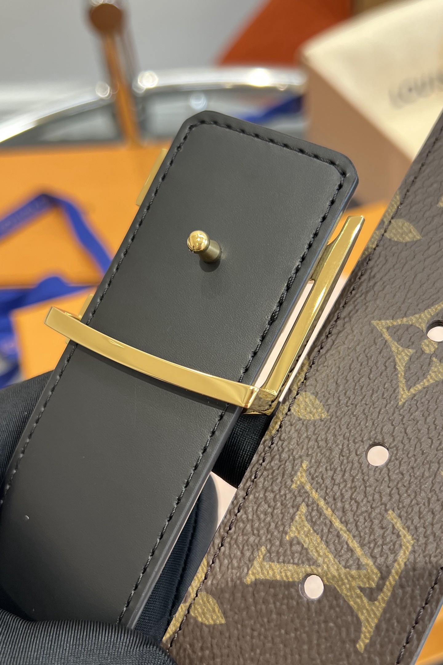 Louis Vuitton Basic Belt 40mm-m-l