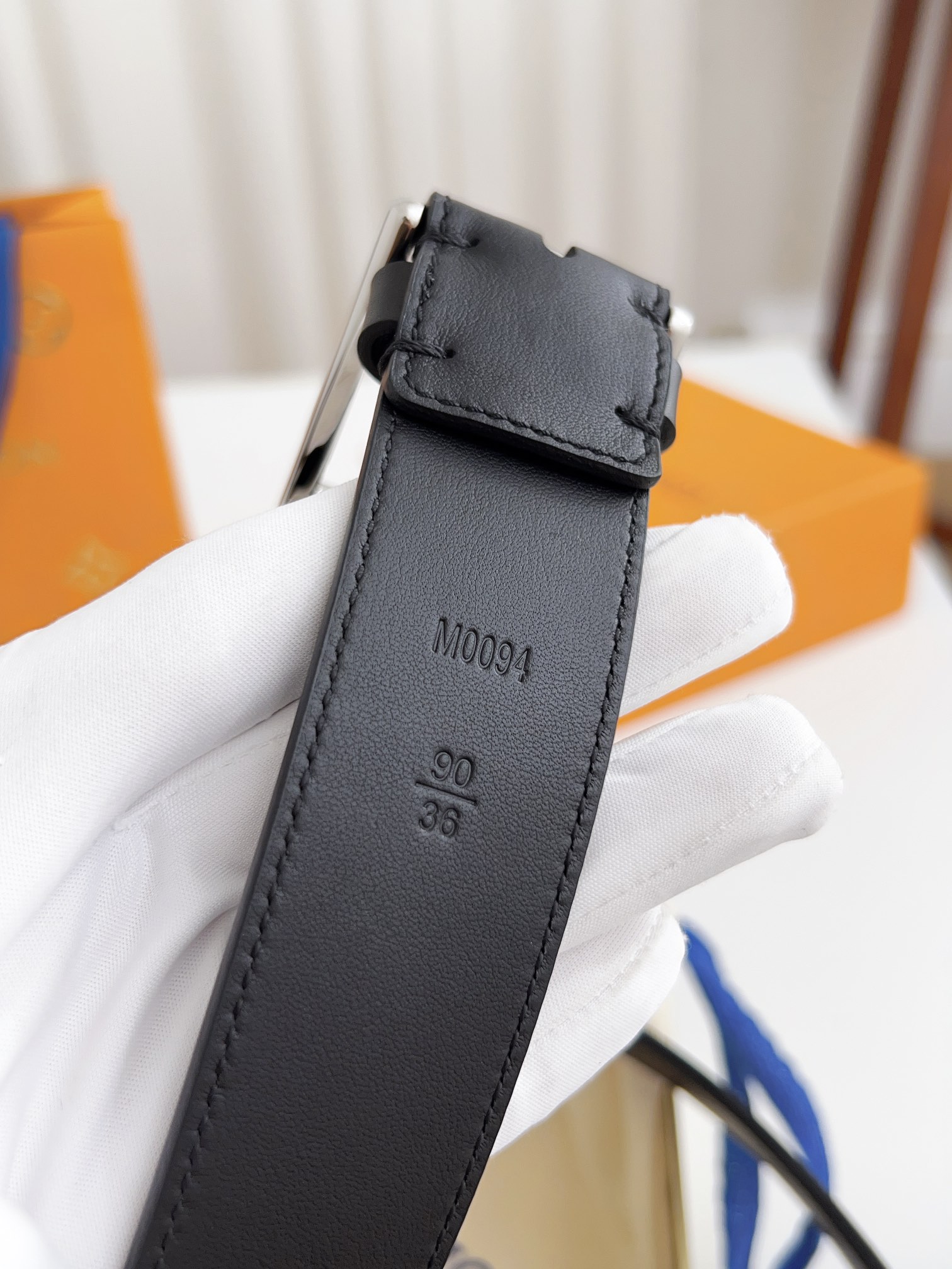 Louis Vuitton Male Basic Belt Cow Leather 125cm-l