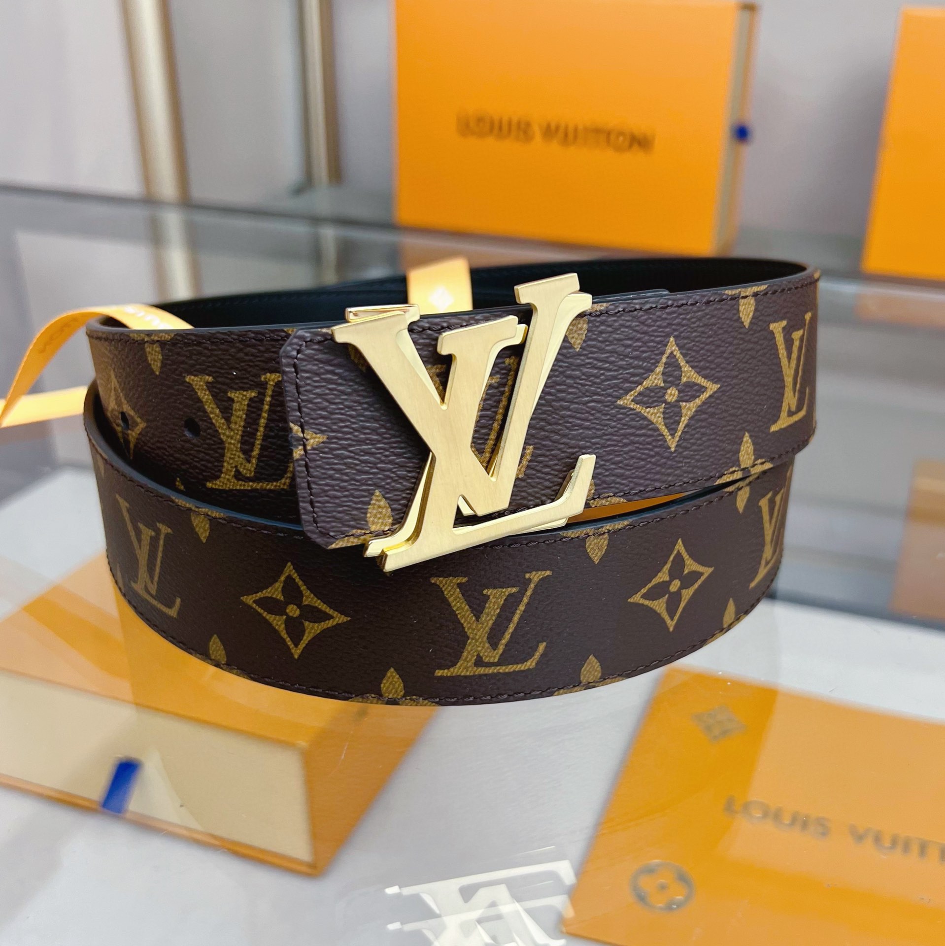 Louis Vuitton Male Basic Belt M-l