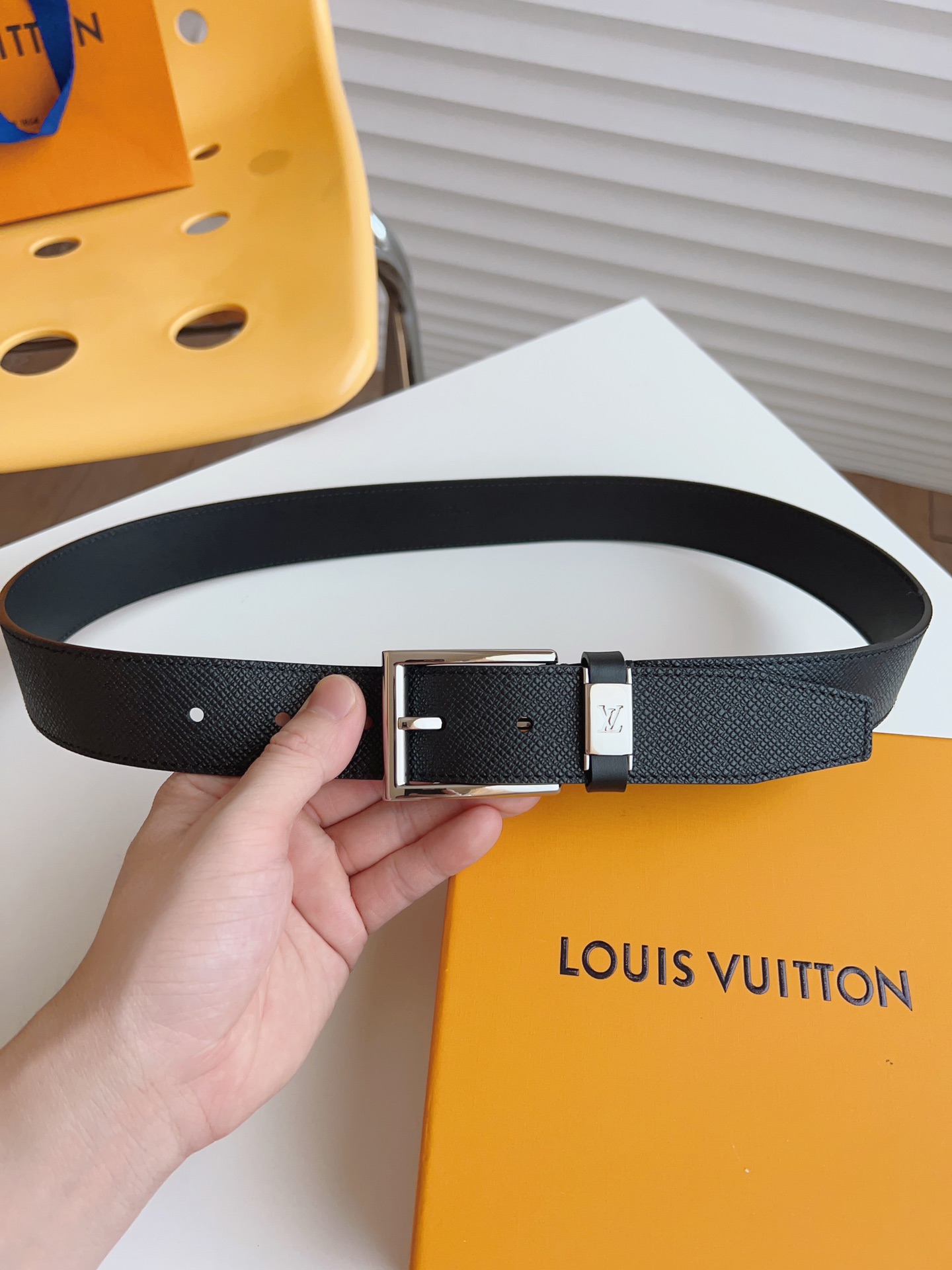 Louis Vuitton Male Basic Belt 35mm-l