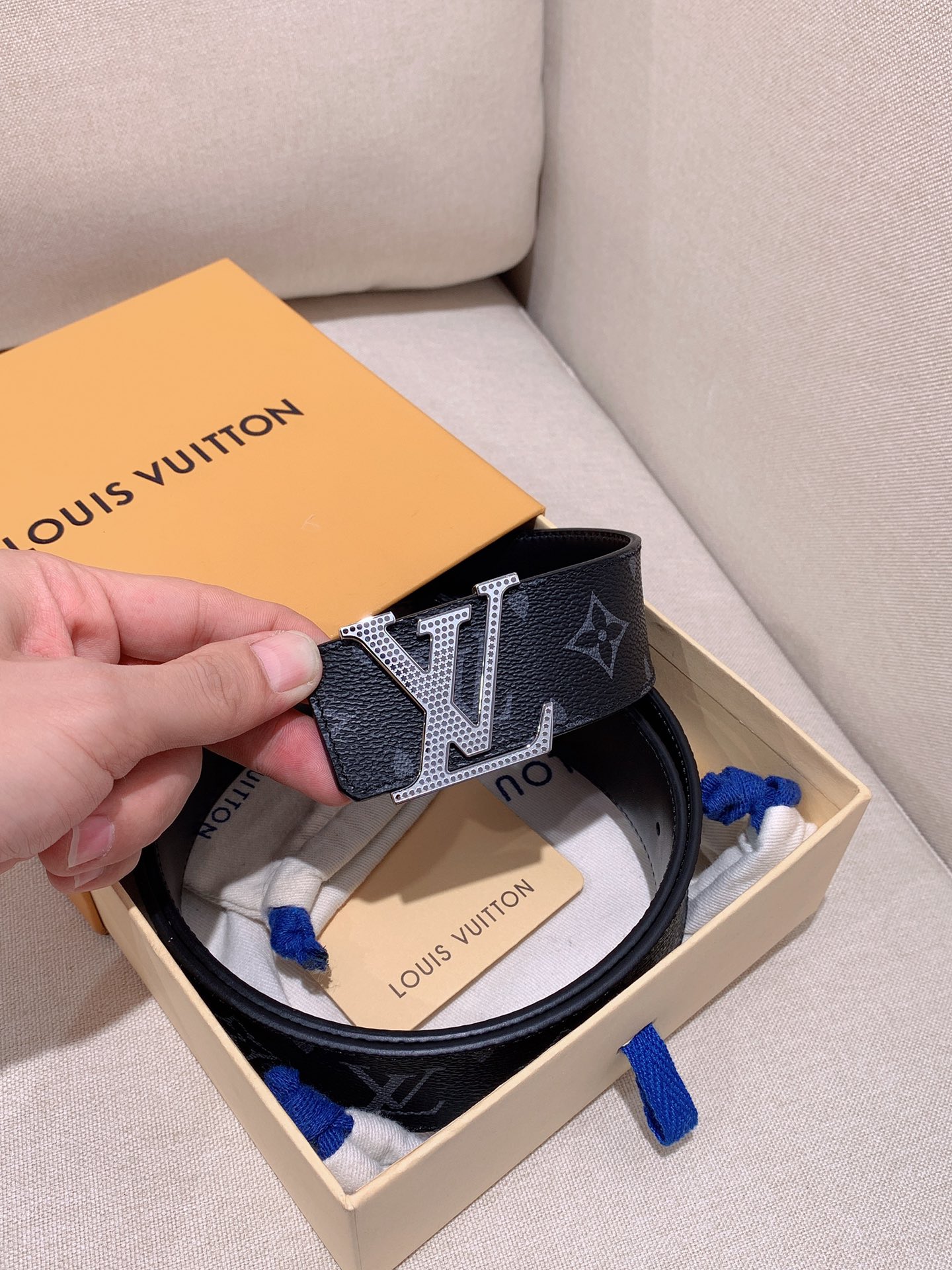 Louis Vuitton Male Basic Belt S-m-l