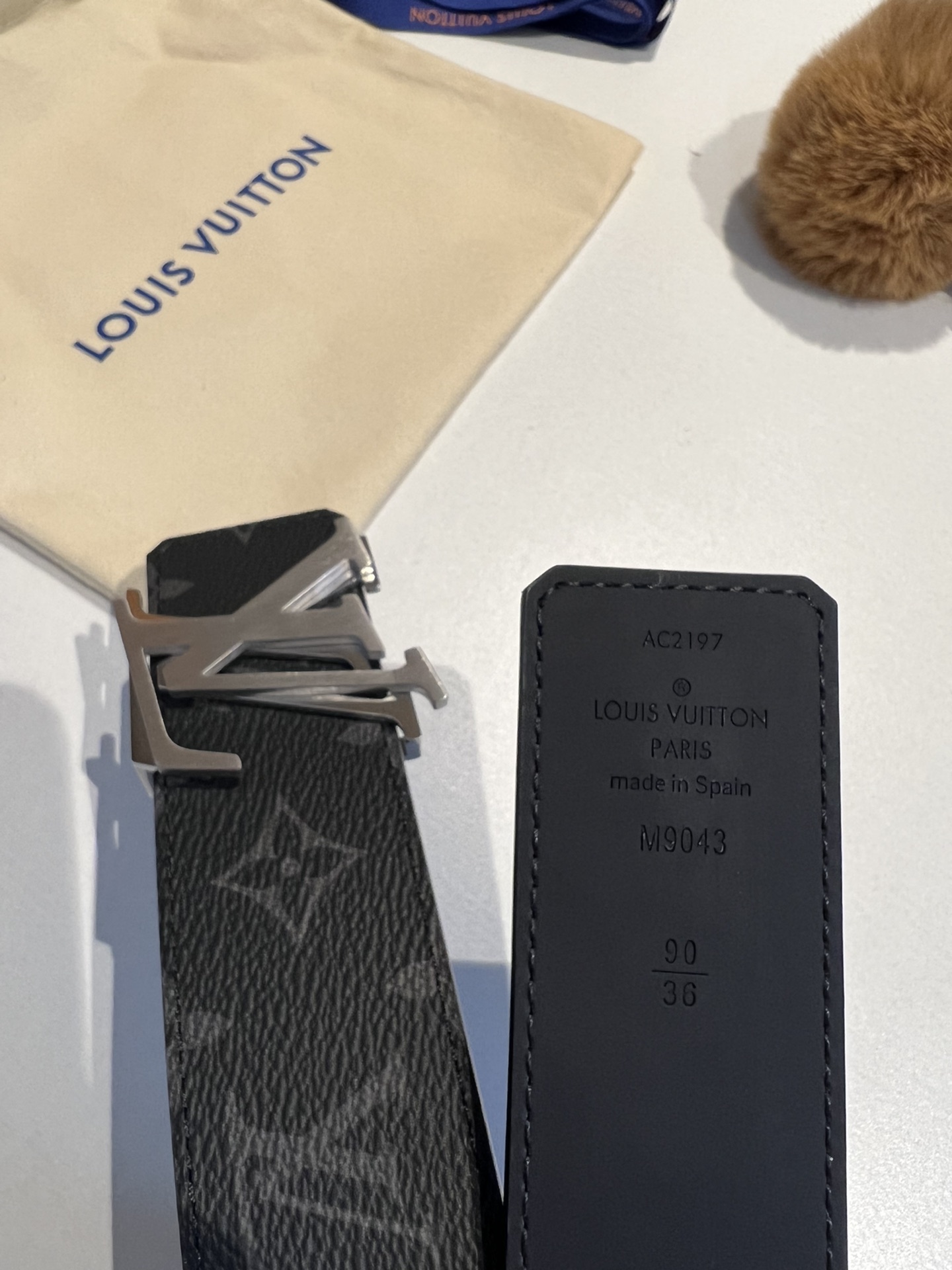 Louis Vuitton Male Basic Belt 40mm-s-l