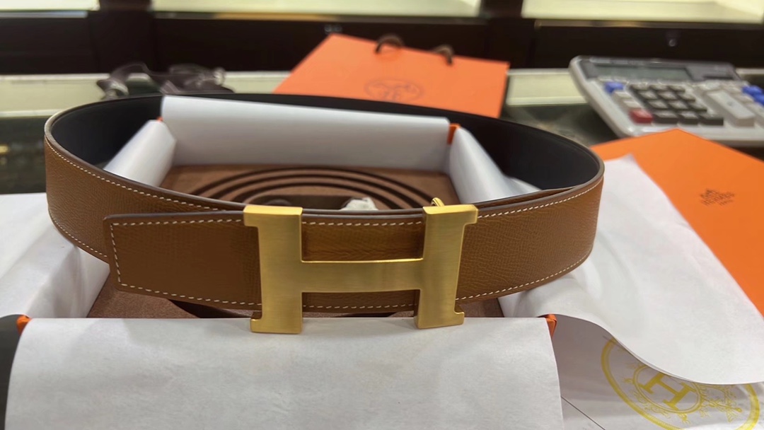 Hermès Male Basic Belt 38mm