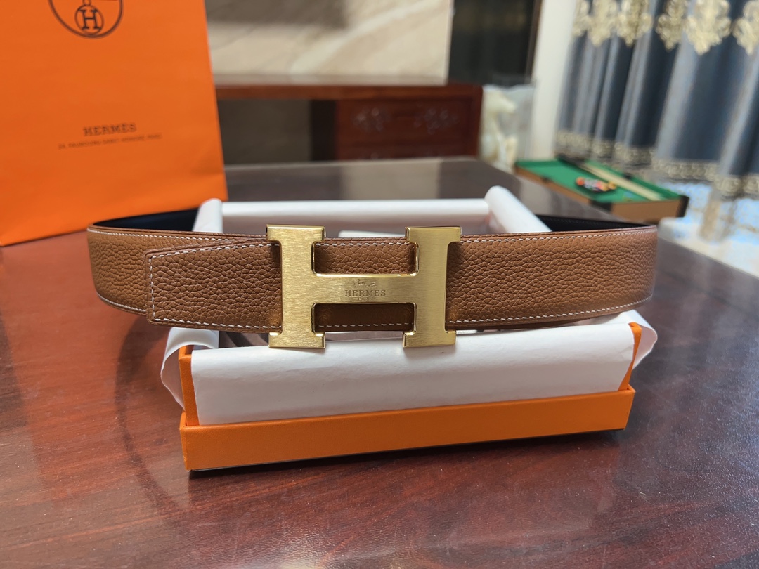 Hermès Male Basic Belt 38mm