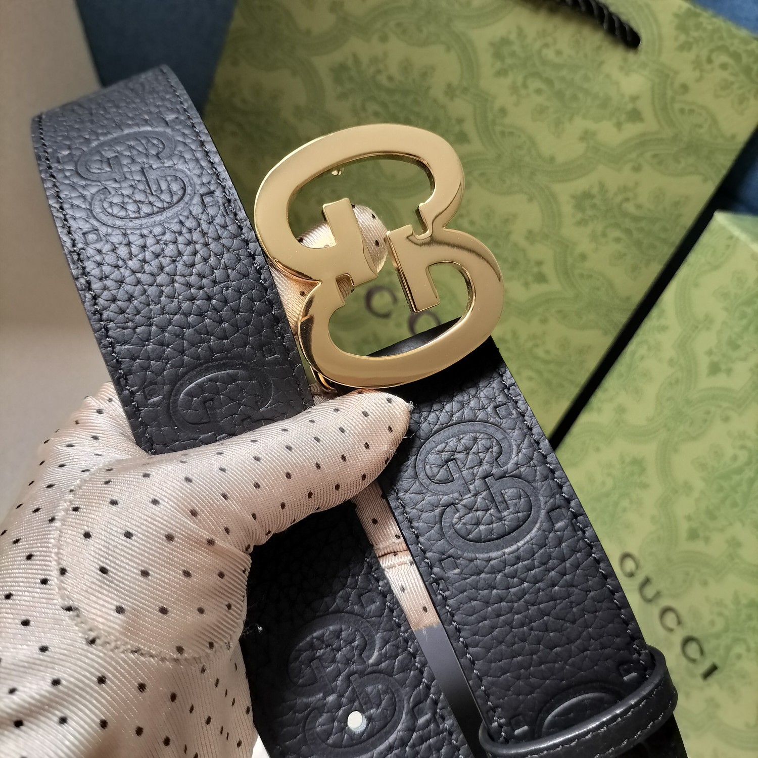 Gucci Basic Belt Cow Leather
