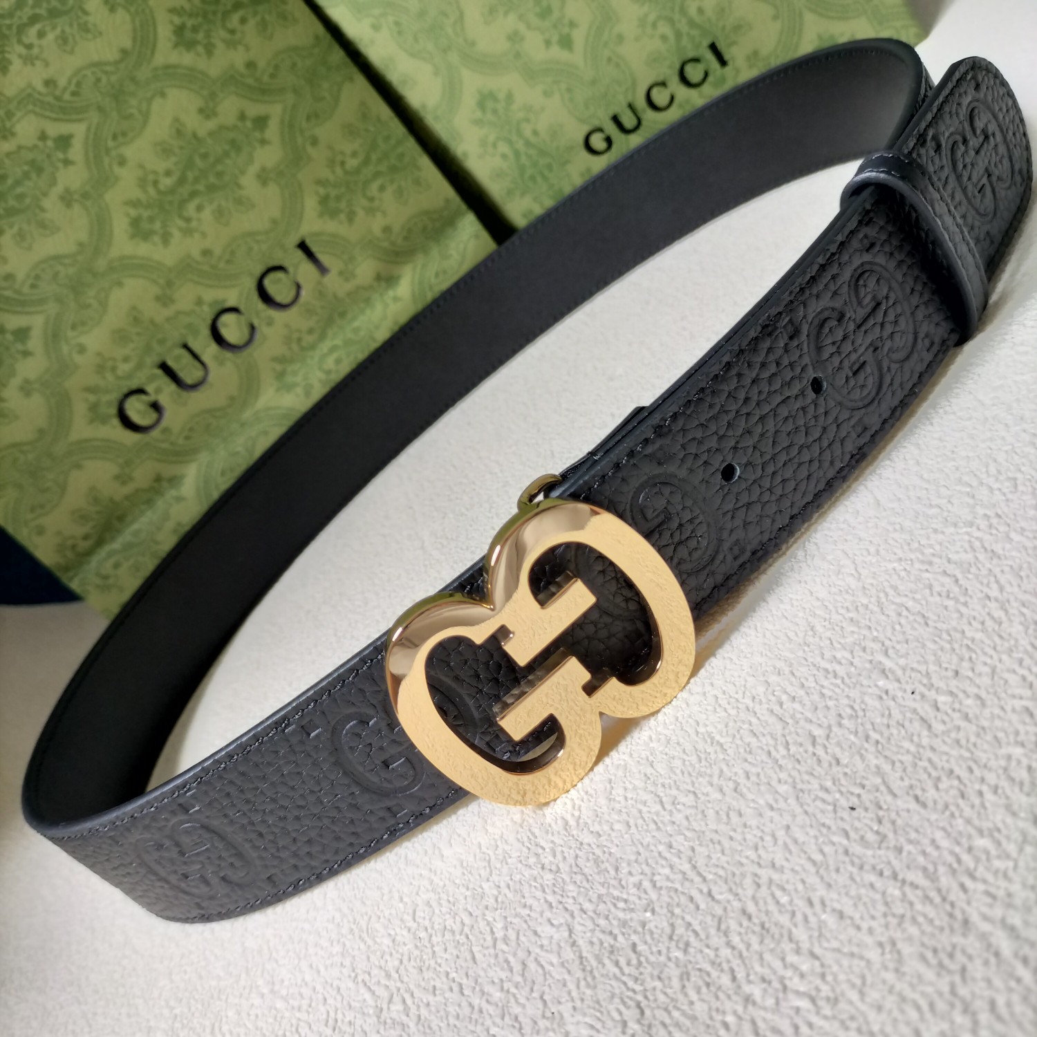 Gucci Basic Belt Cow Leather