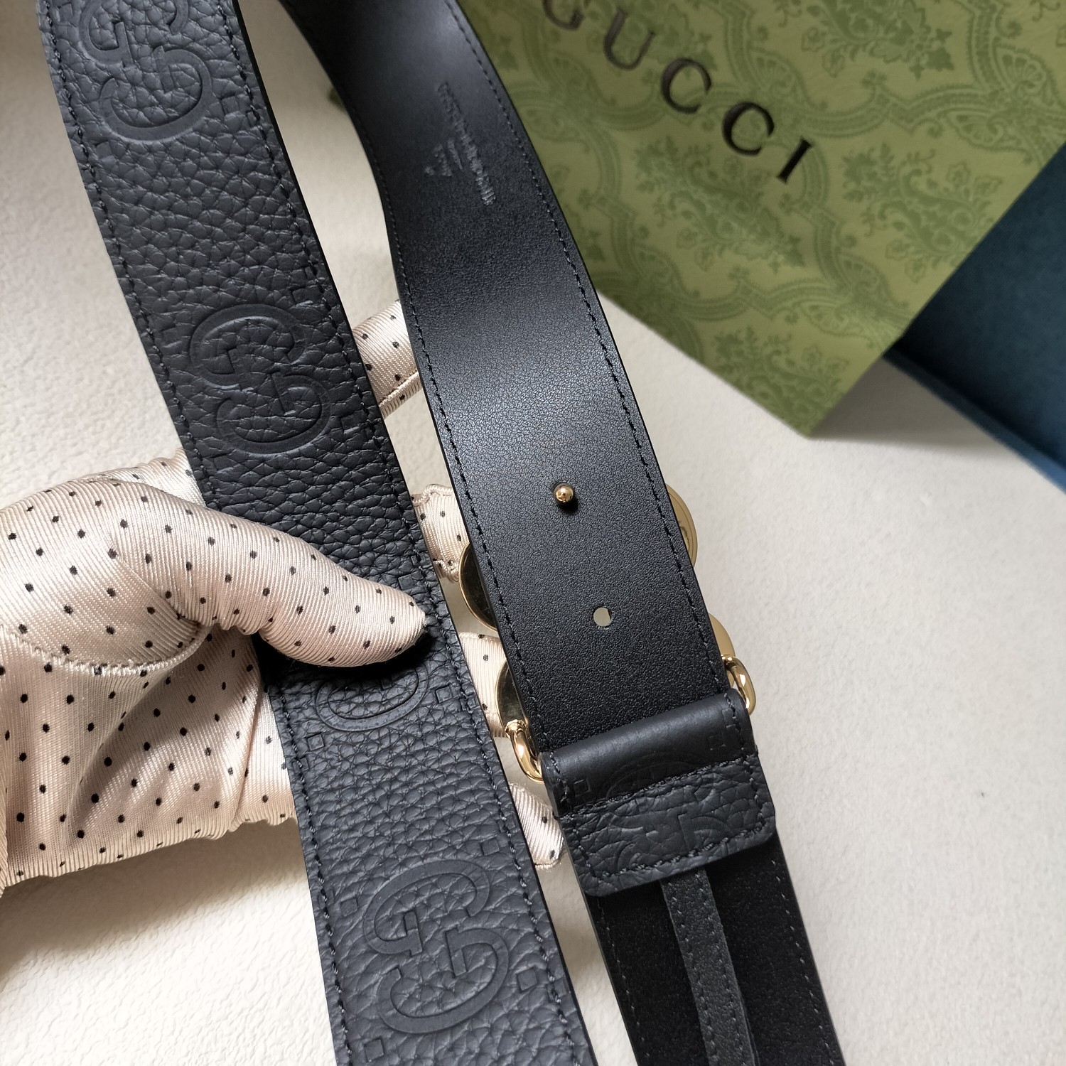 Gucci Basic Belt Cow Leather