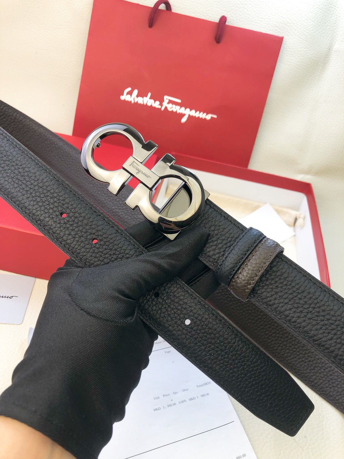 Salvatore Ferragamo Male Basic Belt M