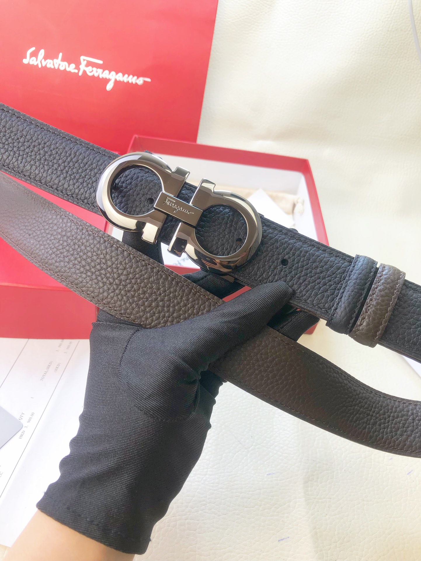 Salvatore Ferragamo Male Basic Belt M