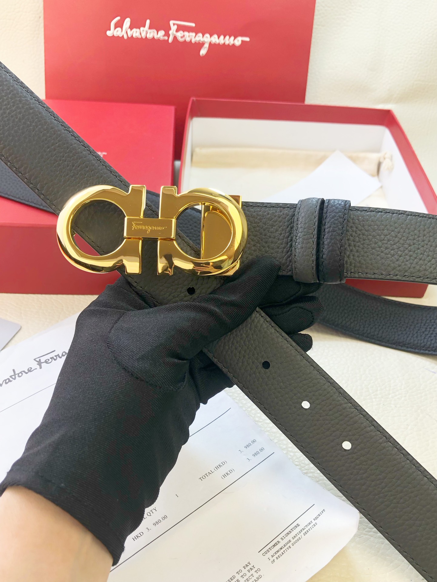 Salvatore Ferragamo Male Basic Belt M