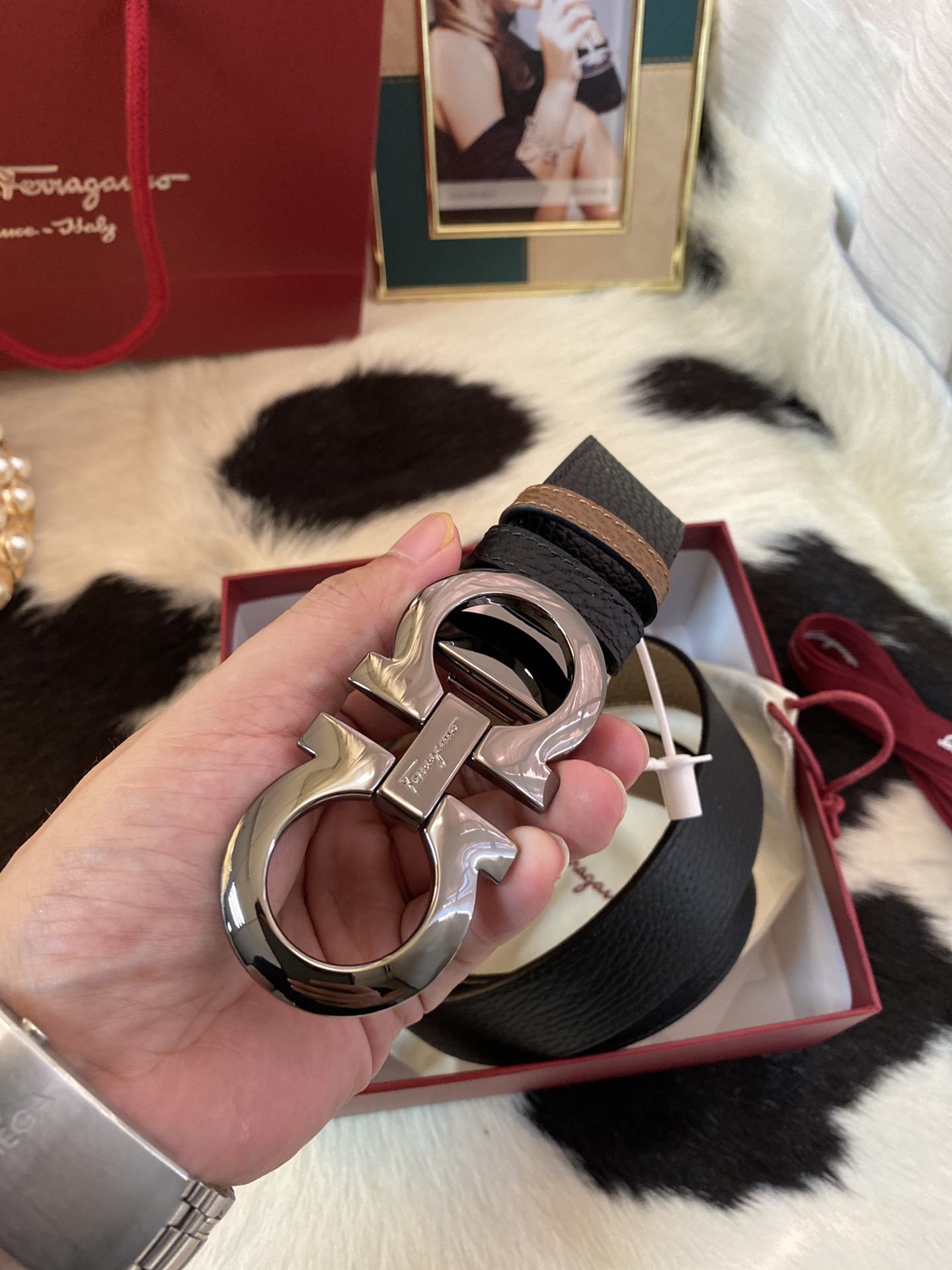 Salvatore Ferragamo Male Basic Belt M