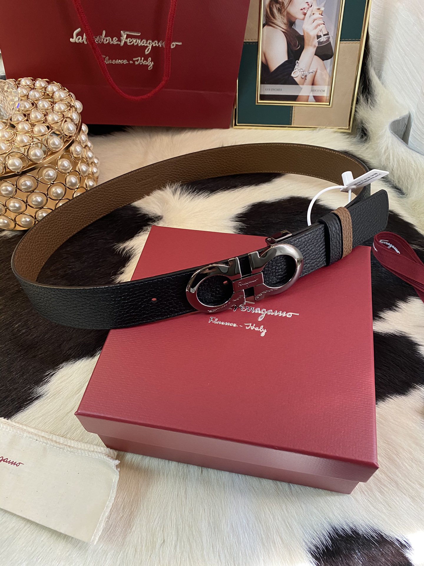Salvatore Ferragamo Male Basic Belt M