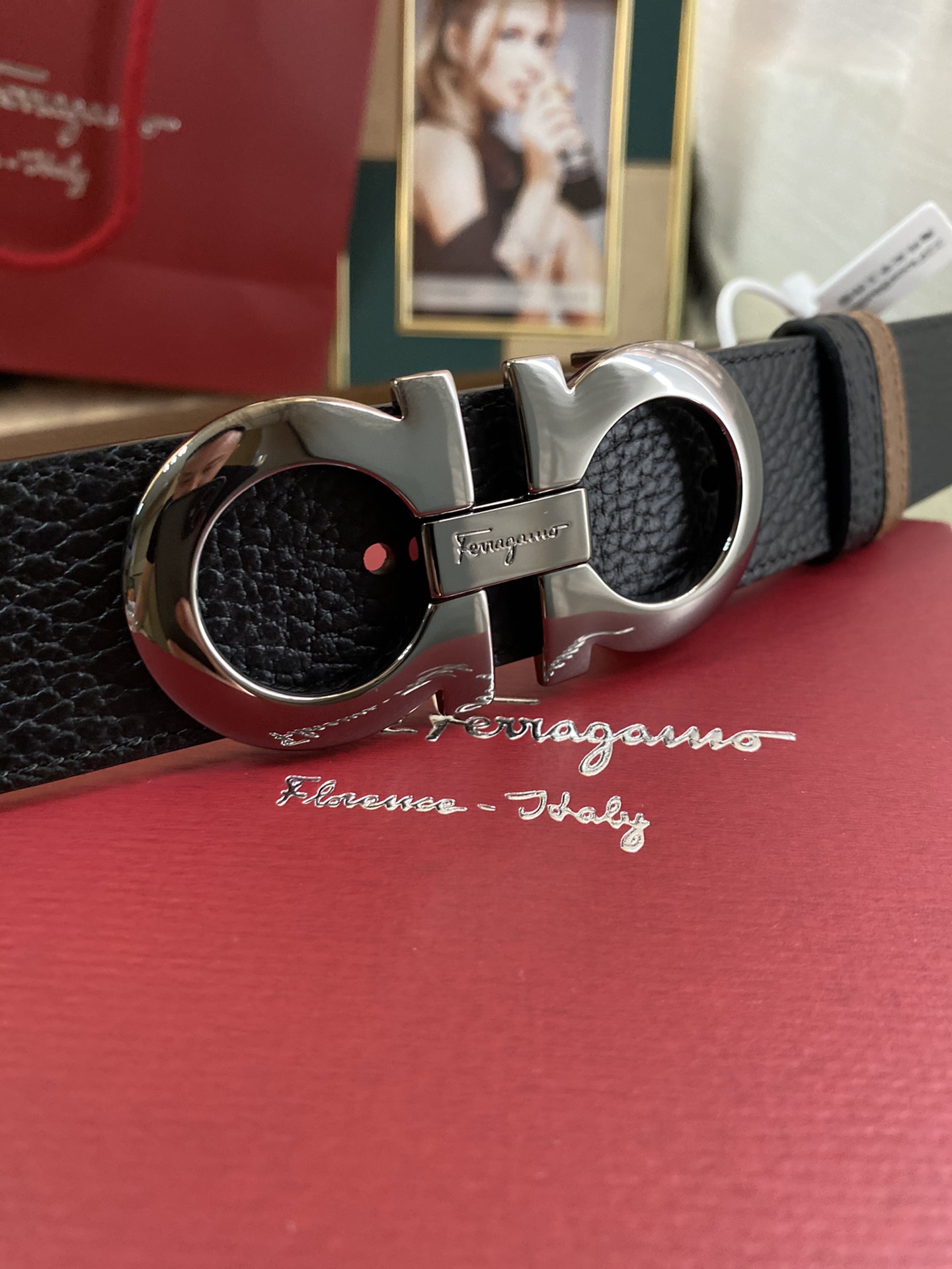 Salvatore Ferragamo Male Basic Belt M