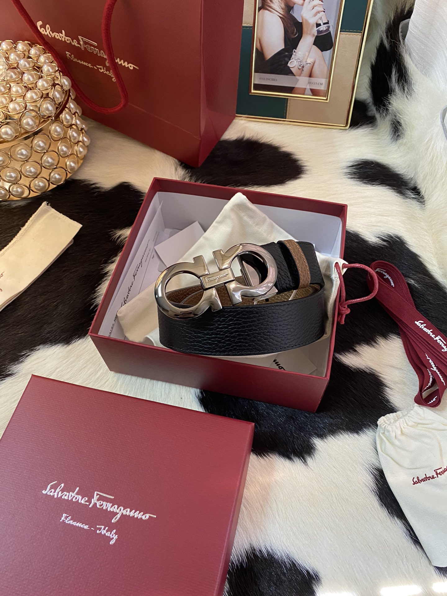 Salvatore Ferragamo Male Basic Belt M