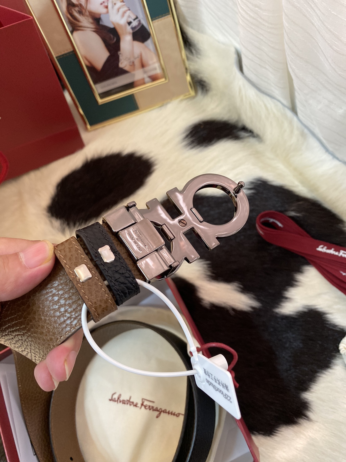 Salvatore Ferragamo Male Basic Belt M